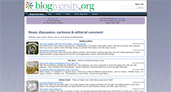 Desktop Screenshot of blogiversity.org